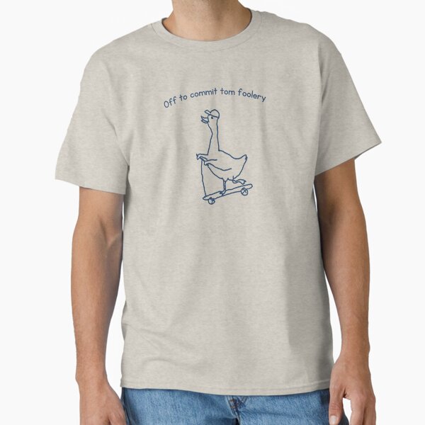 Off to Commit Tom Foolery Goose Funny Weirdcore - Adult & Kids T-Shirts, Sweatshirts & Hoodies apparel design preview 1