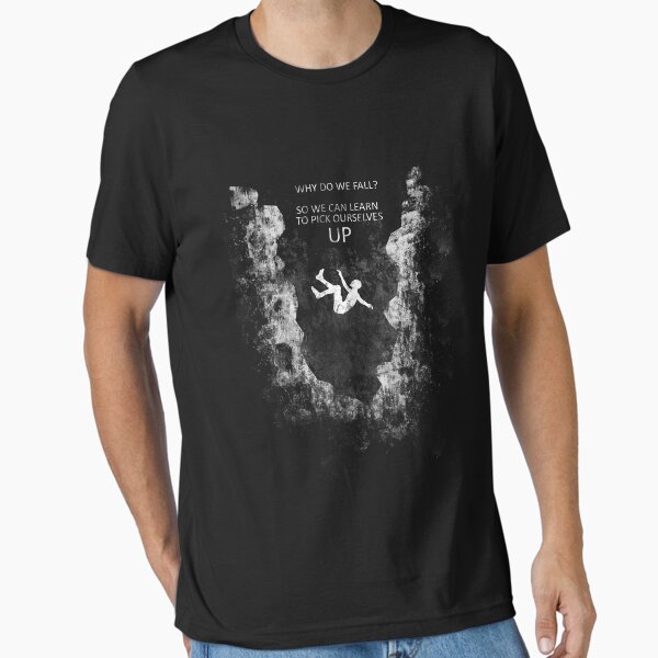Why do we fall? - Adult & Kids T-Shirts, Sweatshirts & Hoodies apparel design preview 1