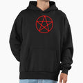 Red and Black Pentagram Stars Symbol - Adult & Kids T-Shirts, Sweatshirts & Hoodies apparel design preview 1