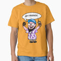 Paging Mr Morrow Theme Park Vlogger Hey Friends - Adult & Kids T-Shirts, Sweatshirts & Hoodies apparel design preview 1