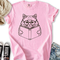 Reading Cat - Adult & Kids T-Shirts, Sweatshirts & Hoodies apparel design preview 1