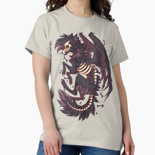 Skeleton Wolf Original Furry Art - Adult & Kids T-Shirts, Sweatshirts & Hoodies apparel design preview 1