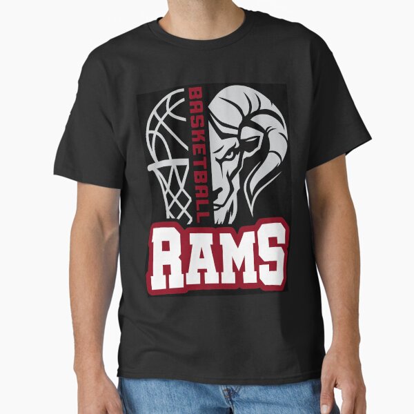 Rams Basketball Black - Adult & Kids T-Shirts, Sweatshirts & Hoodies apparel design preview 1