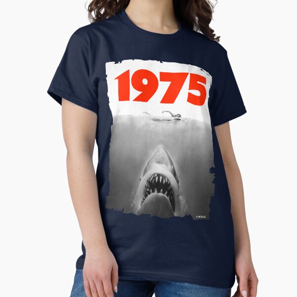 Jaws 1975 fan art - Adult & Kids T-Shirts, Sweatshirts & Hoodies apparel design preview 1