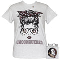 Girlie Girl Originals Preppy Florida State Messy Bun - Adult & Kids T-Shirts, Sweatshirts & Hoodies apparel design preview 1