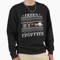 Merry Cryptids Ugly Christmas Mothman, Wendigo, - Adult & Kids T-Shirts, Sweatshirts & Hoodies apparel design preview 1