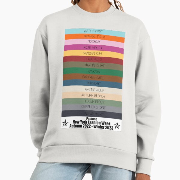 ALL THE COLORS OF NEW YORK FASHION WEEK NAMED- Autumn - Adult & Kids T-Shirts, Sweatshirts & Hoodies apparel design preview 1