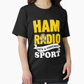 HAM Radio It's a Contact Sport - Adult & Kids T-Shirts, Sweatshirts & Hoodies apparel design preview 1