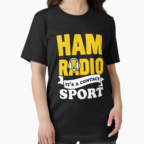 HAM Radio It's a Contact Sport - Adult & Kids T-Shirts, Sweatshirts & Hoodies apparel design preview 1