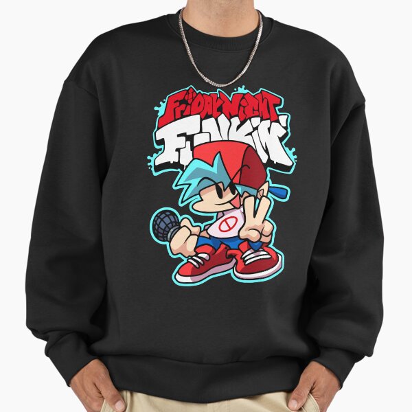 Friday Night Funkin, Boyfriend - Adult & Kids T-Shirts, Sweatshirts & Hoodies apparel design preview 1