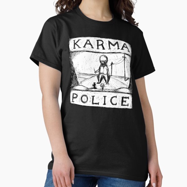 Karma Police music video illustration - Adult & Kids T-Shirts, Sweatshirts & Hoodies apparel design preview 1