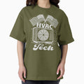 HVAC Technician Men American Flag USA Vintage design - Adult & Kids T-Shirts, Sweatshirts & Hoodies apparel design preview 1