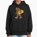 Bigfoot Sasquatch Carrying Taco Funny Camping Gifts - Adult & Kids T-Shirts, Sweatshirts & Hoodies apparel design preview 1