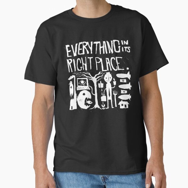 Radiohead Everything in its Right Place Illustrated - Adult & Kids T-Shirts, Sweatshirts & Hoodies apparel design preview 1