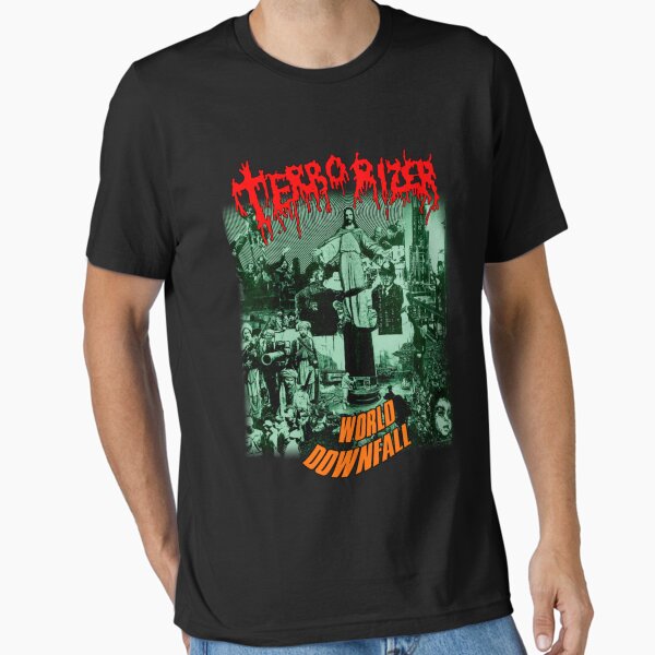 World Downfall by Terrorizer Classic Old School Death - Adult & Kids T-Shirts, Sweatshirts & Hoodies apparel design preview 1
