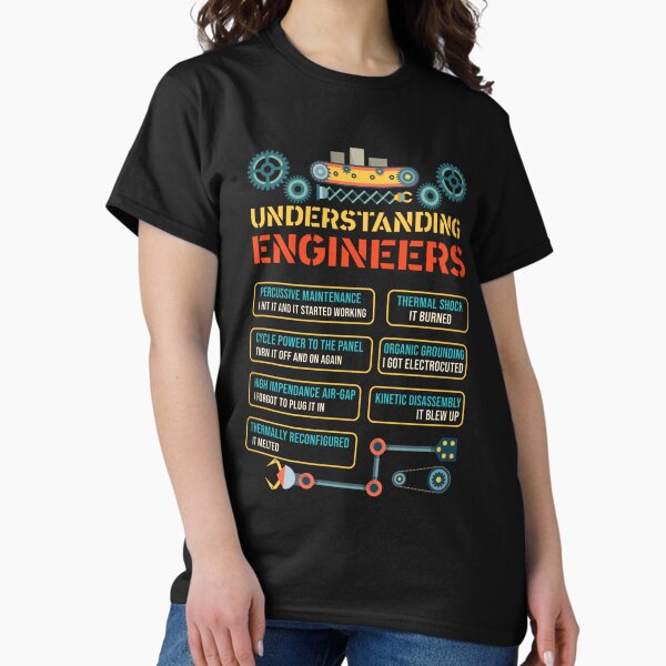 Understanding Engineers Funny Engineering - Adult & Kids T-Shirts, Sweatshirts & Hoodies apparel design preview 1