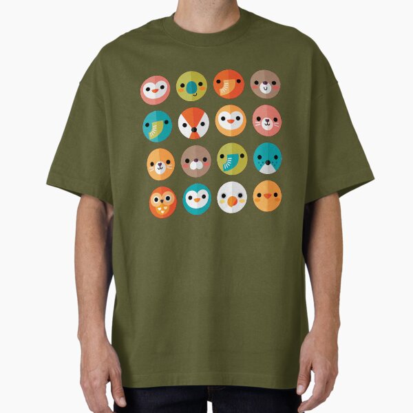 Smiley Faces Cute Animal - Adult & Kids T-Shirts, Sweatshirts & Hoodies apparel design preview 1