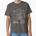 The MGB Blueprint - Adult & Kids T-Shirts, Sweatshirts & Hoodies apparel design preview 1