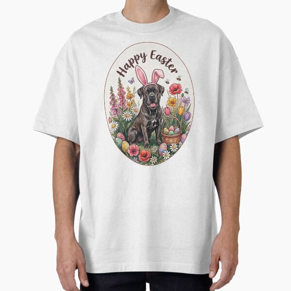 Funny Cane Corso Happy Easter Egg Bunny Mom Dad - Adult & Kids T-Shirts, Sweatshirts & Hoodies apparel design preview 1