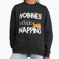 Funny Design lazy Raccoon Hobbies Include Napping - Adult & Kids T-Shirts, Sweatshirts & Hoodies apparel design preview 1