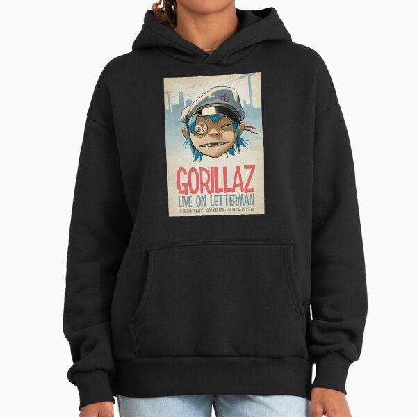 Gorilaz Live on Letterman - Adult & Kids T-Shirts, Sweatshirts & Hoodies apparel design preview 1