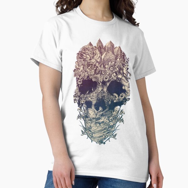 Skull Floral - Adult & Kids T-Shirts, Sweatshirts & Hoodies apparel design preview 1