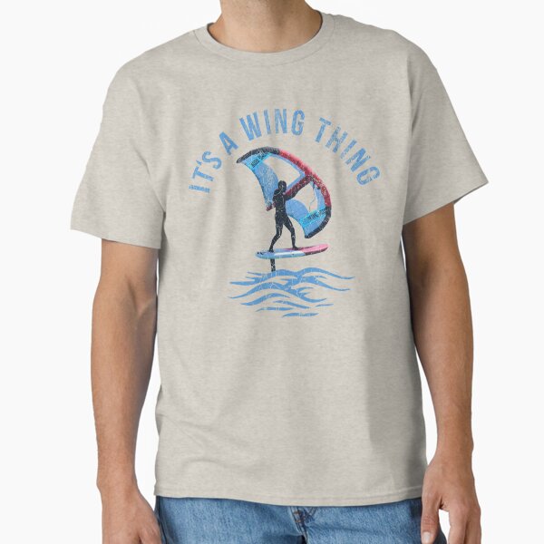 It's a wing thing Vintage Foil Surf Wingfoiler - Adult & Kids T-Shirts, Sweatshirts & Hoodies apparel design preview 1