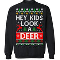 Hey kids look a deer Christmas sweater product image 2