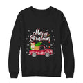 Corgi rides red truck Christmas sweater product image 2