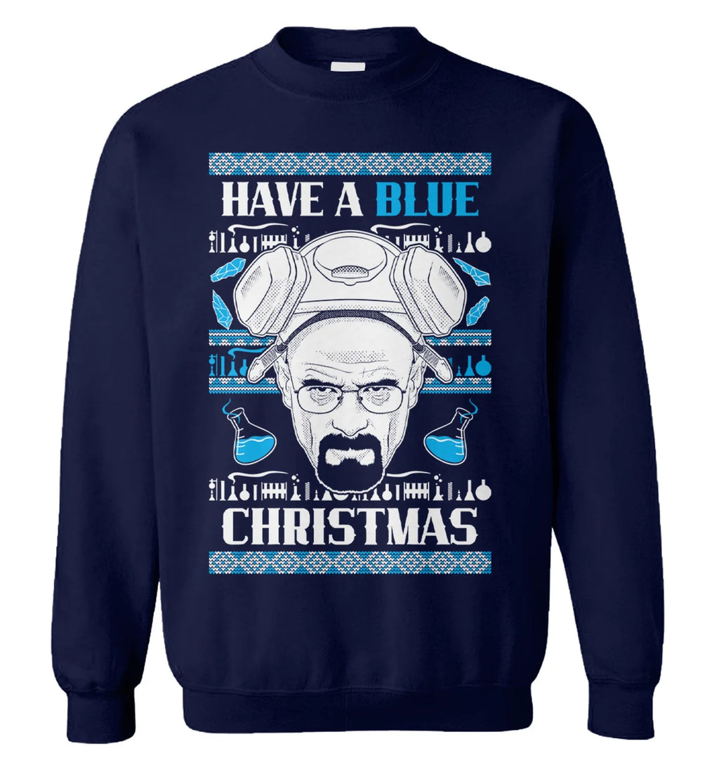 Heisenberg Walter have a blue Christmas sweater product image 2