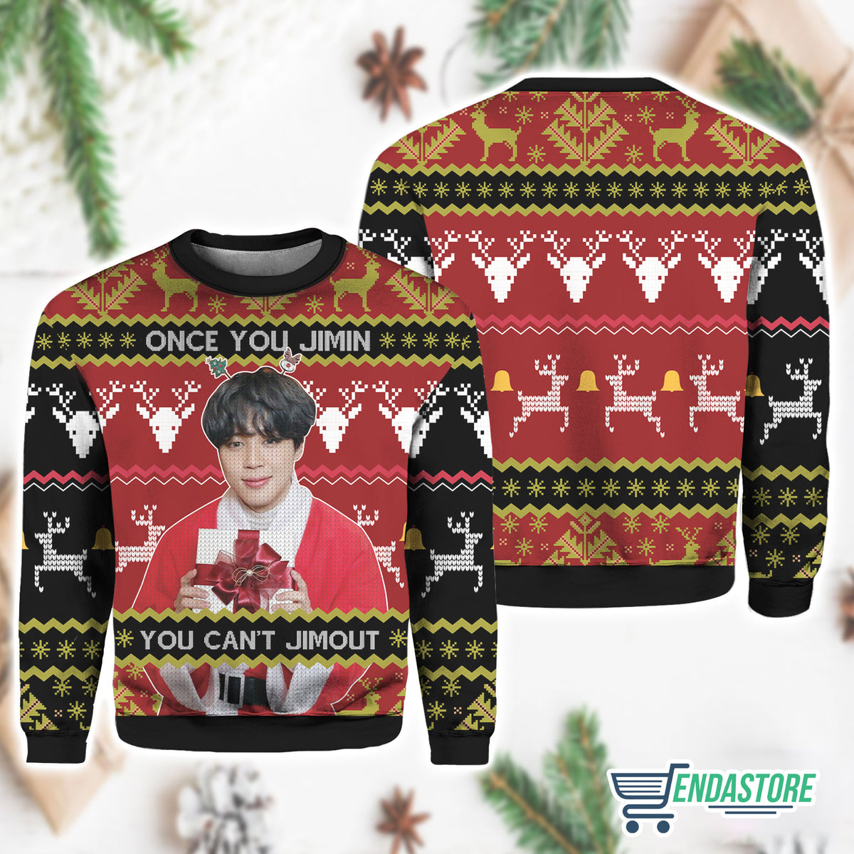 King George Oh It’S Christmas Awesome Wow Sweater product image 2