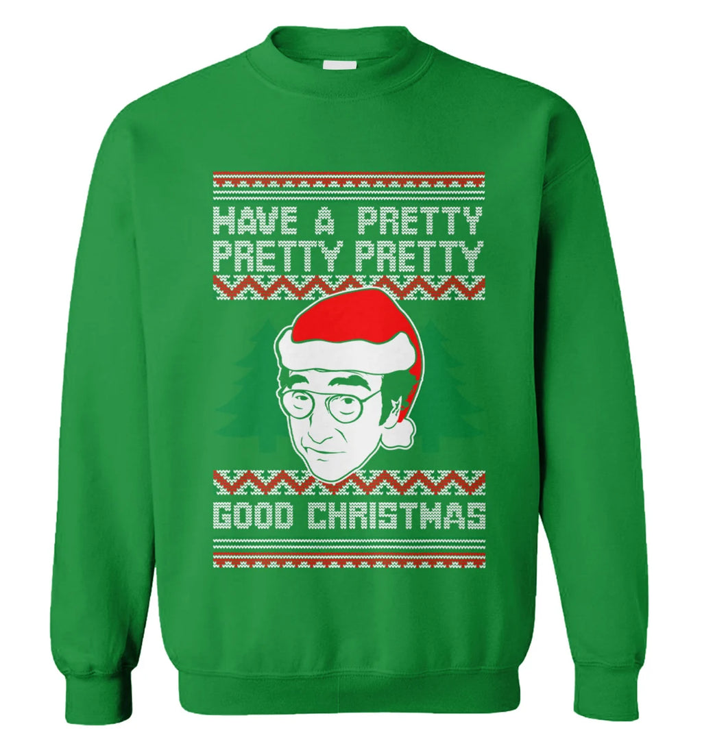 Larry David have a pretty pretty pretty good Christmas sweater product image 2