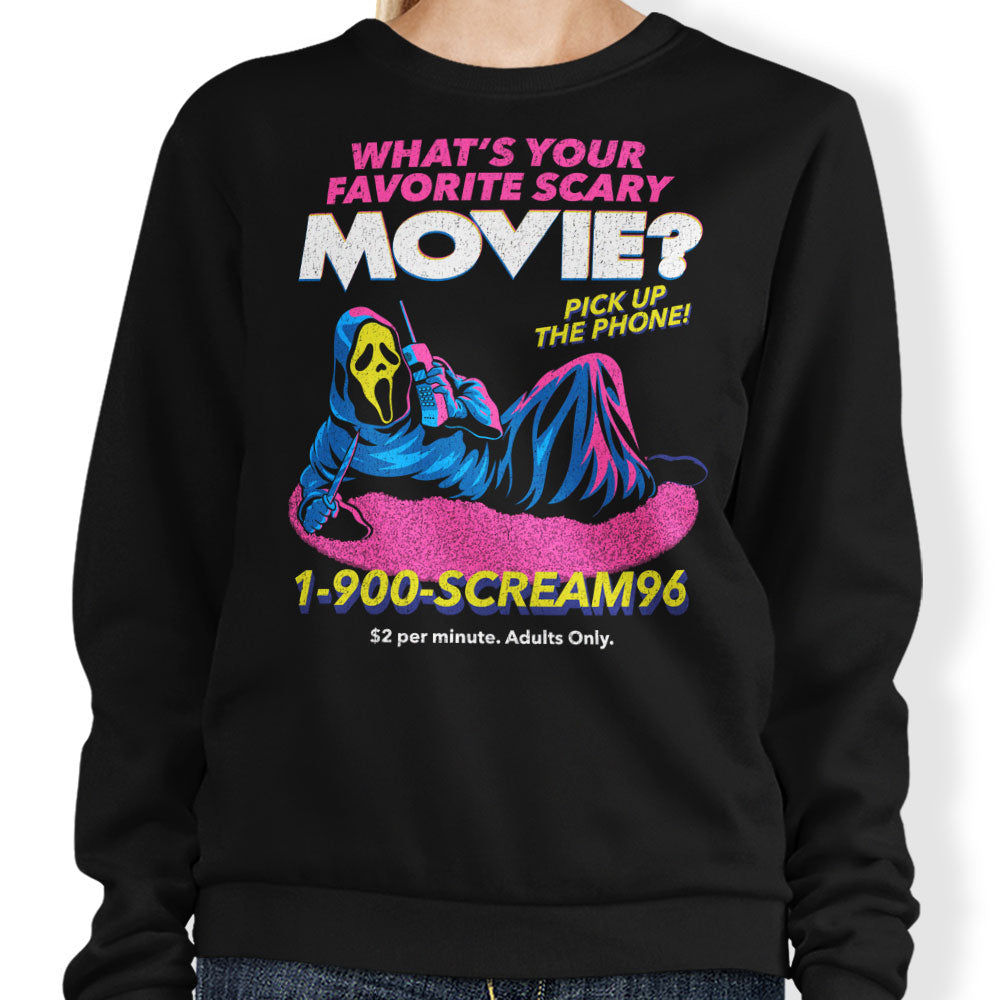 1-900 Scream - Adult & Kids T-Shirts, Sweatshirts & Hoodies apparel design preview 1