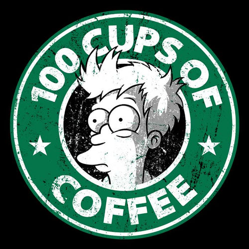 100 Cups of Coffee Youth Apparel - Adult & Kids T-Shirts, Sweatshirts & Hoodies apparel design preview 2