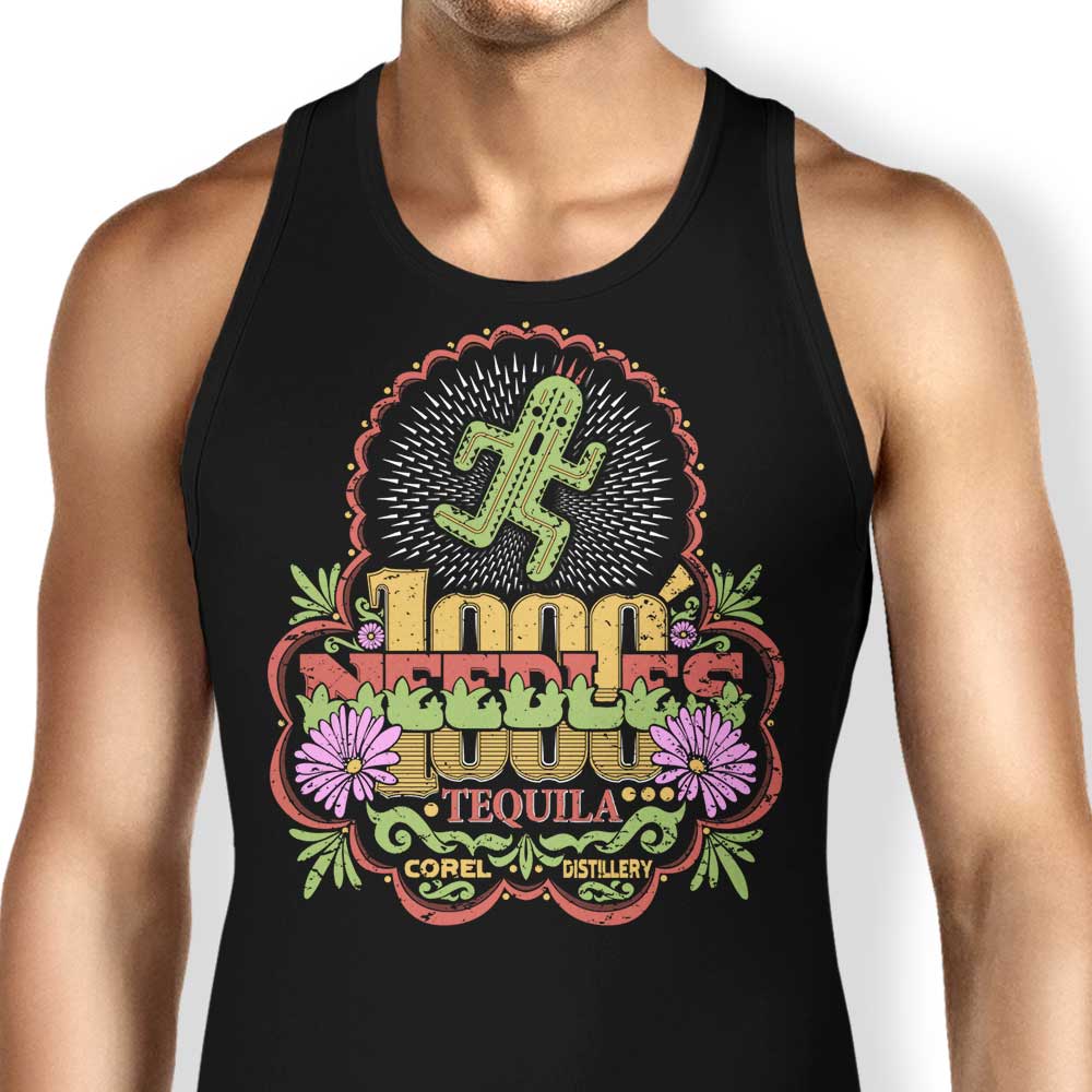 1000 Needles Tequila Tank Top - Adult & Kids T-Shirts, Sweatshirts & Hoodies apparel design preview 1