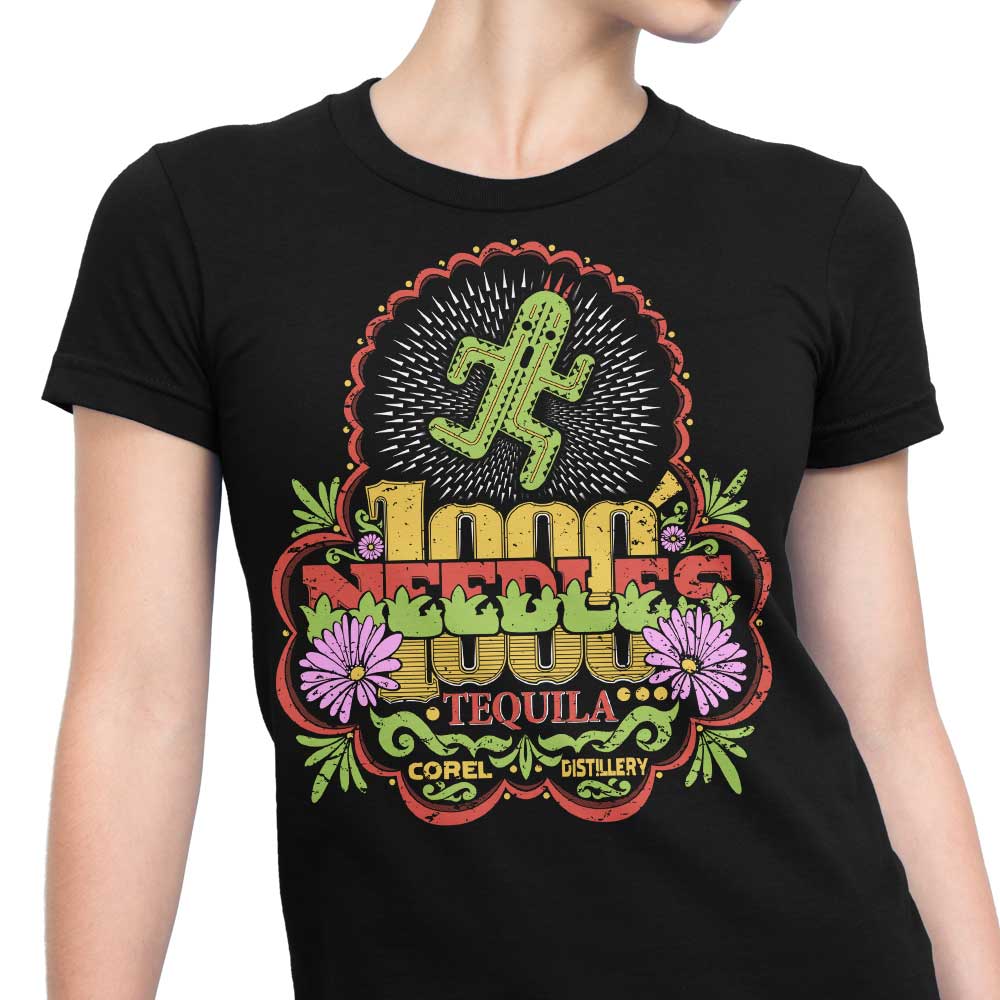 1000 Needles Tequila Women's Apparel - Adult & Kids T-Shirts, Sweatshirts & Hoodies apparel design preview 1