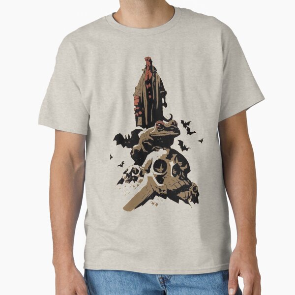 Hellboy portrait - Adult & Kids T-Shirts, Sweatshirts & Hoodies apparel design preview 1
