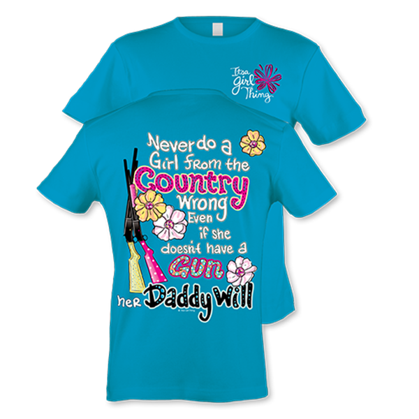 Itsa girl Thing Funny Never Do a From The Country - Adult & Kids T-Shirts, Sweatshirts & Hoodies apparel design preview 1