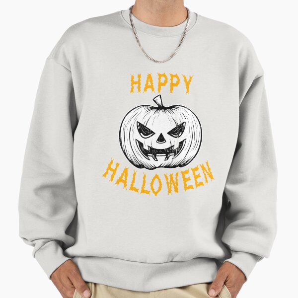 Scary Face Jack o Lantern Halloween Holiday - Adult & Kids T-Shirts, Sweatshirts & Hoodies apparel design preview 1