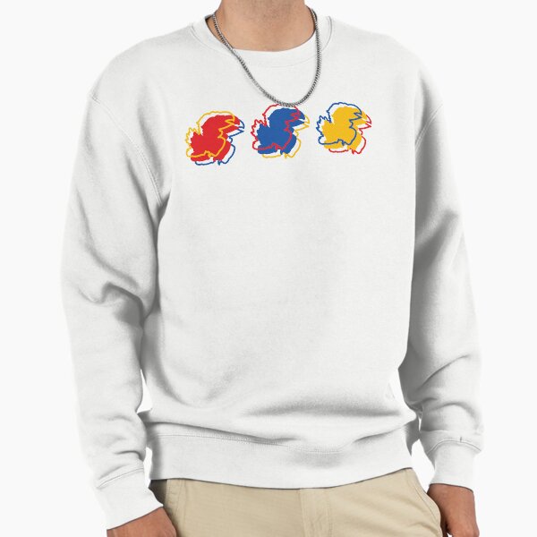 KU Jayhawks Pattern, White - Adult & Kids T-Shirts, Sweatshirts & Hoodies apparel design preview 1