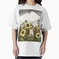 There's A Ghost in the Sunflower Field Again... - Adult & Kids T-Shirts, Sweatshirts & Hoodies apparel design preview 1