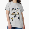 Manakins birds - Adult & Kids T-Shirts, Sweatshirts & Hoodies apparel design preview 1