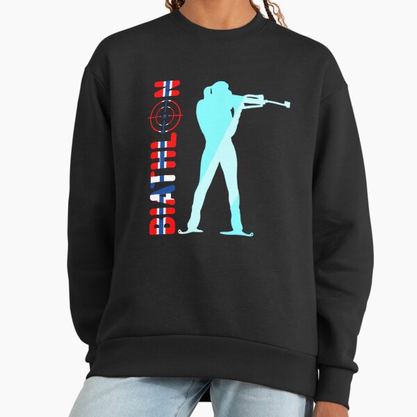 Biathlon Norway Flag Team Winter Sports - Adult & Kids T-Shirts, Sweatshirts & Hoodies apparel design preview 1