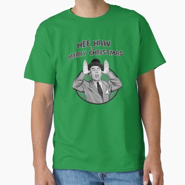 Hee Haw and Merry Christmas - Adult & Kids T-Shirts, Sweatshirts & Hoodies apparel design preview 1