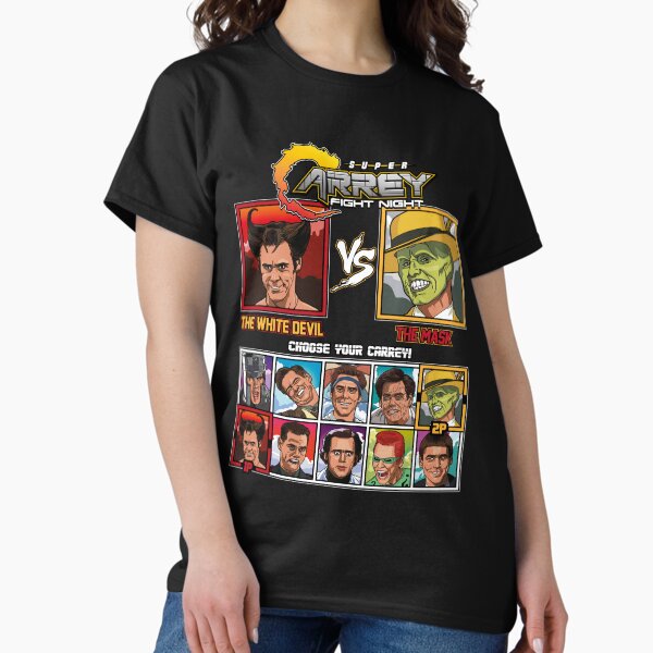 Jim Carrey Fight Night - Adult & Kids T-Shirts, Sweatshirts & Hoodies apparel design preview 1