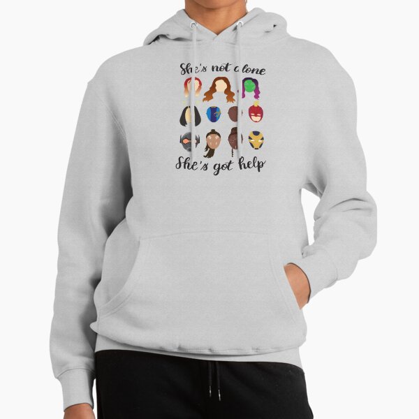 She's got help - Adult & Kids T-Shirts, Sweatshirts & Hoodies apparel design preview 1