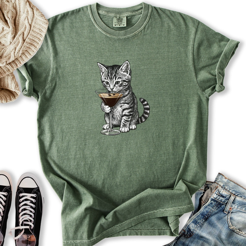 Kitten Espresso Martini - Adult & Kids T-Shirts, Sweatshirts & Hoodies apparel design preview 2