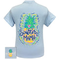 Girlie Girl Originals Preppy Southern Mama Pineapple - Adult & Kids T-Shirts, Sweatshirts & Hoodies apparel design preview 1
