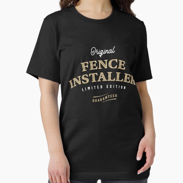 Fence Installer Funny Job Title Profession Birthday - Adult & Kids T-Shirts, Sweatshirts & Hoodies apparel design preview 1