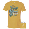 Girlie Girl Lulu Mac Wears Turquoise Jesus Canvas - Adult & Kids T-Shirts, Sweatshirts & Hoodies apparel design preview 1